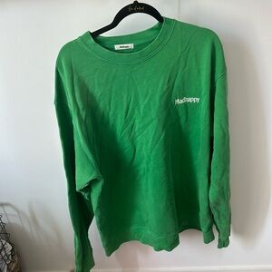 MADHAPPY, barely worn crew neck sweatshirt, size XXL